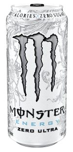 Monster Energy Zero Ultra, Sugar Free Energy Drink, 16 Fl Oz (Pack of 24) - Image 2